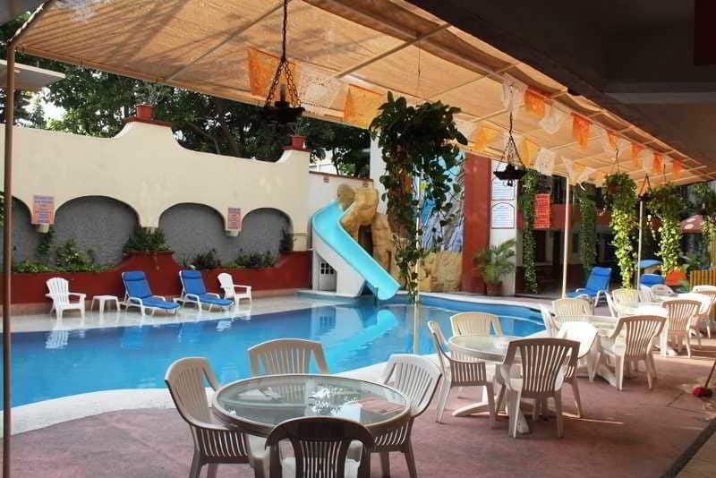 Hotel Hacienda Maria Eugenia Acapulco Bagian luar foto